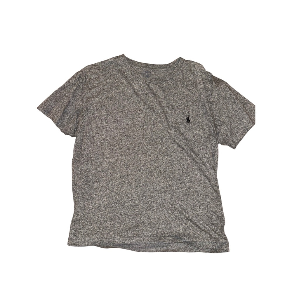 Polo Ralph Lauren Mens Gray Heather Short Sleeve Pony Logo T-Shirt Size Medium